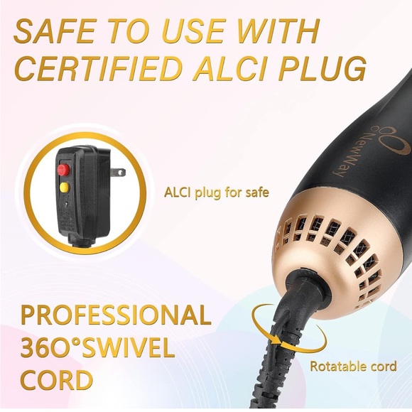 Hot Air Brush 1000W Power with Overheating Protection - Picture 2 of 8